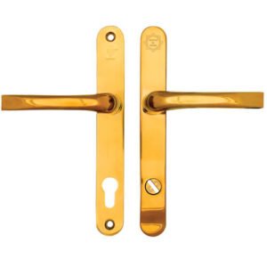 Mila Pro Secure TS007 2* Lever Lever UPVC Multipoint Door Handles - 92mm PZ Sprung 212mm Screw Centres - Image 4