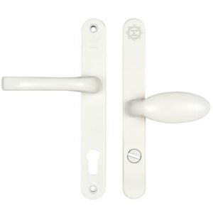 Mila ProSecure TS007 2* Lever Moveable Pad UPVC Multipoint Door Handles - 92/62mm PZ Sprung 212mm Screw Centres - Image 4