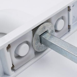 Mila ProSecure TS007 2* Lever Moveable Pad UPVC Multipoint Door Handles - 92/62mm PZ Sprung 212mm Screw Centres - Image 8