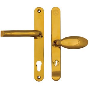 Mila ProSecure TS007 2* Lever Moveable Pad UPVC Multipoint Door Handles - 92/62mm PZ Sprung 212mm Screw Centres - Image 10