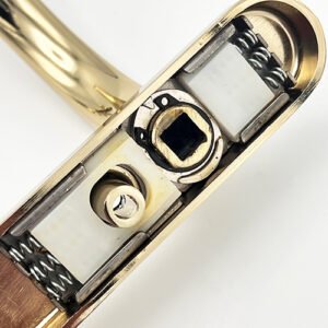 ERA Invincible Surefire Lever Moveable Pad UPVC Multipoint Door Handles - 92mm PZ Sprung 122mm Screw Centres - Image 3