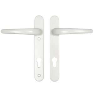 ERA Classic Lever Lever UPVC Multipoint Door Handles - 92mm PZ Sprung 122mm Screw Centres - Image 3