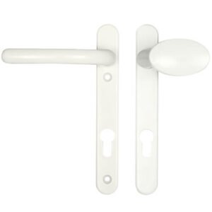 Fab & Fix Windsor Lever Moveable Pad UPVC Multipoint Door Handles - 92mm PZ Sprung 122mm Screw Centres - Image 4