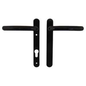 Fab & Fix Windsor Blank Lever Lever UPVC Multipoint Door Handles - 92mm PZ Sprung 122mm Screw Centres - Image 3