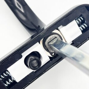 Fab & Fix Windsor Blank Lever Lever UPVC Multipoint Door Handles - 92mm PZ Sprung 122mm Screw Centres - Image 5