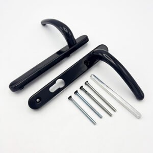 Fab & Fix Windsor Blank Lever Lever UPVC Multipoint Door Handles - 92mm PZ Sprung 122mm Screw Centres - Image 4