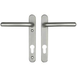 Fab & Fix Windsor Blank Lever Lever UPVC Multipoint Door Handles - 92mm PZ Sprung 122mm Screw Centres - Image 8