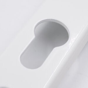 Fab & Fix Balmoral Blank Lever Lever UPVC Multipoint Door Handles - 92mm PZ Sprung 212mm Screw Centres - Image 8