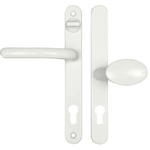 Fab & Fix Balmoral Lever Moveable Pad UPVC Multipoint Door Handles - with Snib 92mm/62mm Sprung 212mm Screw Centres - Image 4