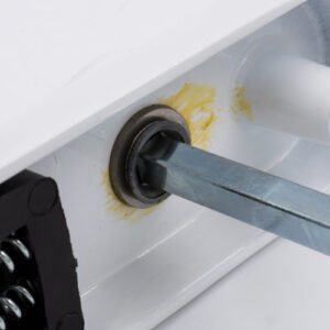 Fab & Fix Balmoral Lever Moveable Pad UPVC Multipoint Door Handles - with Snib 92mm/62mm Sprung 212mm Screw Centres - Image 9