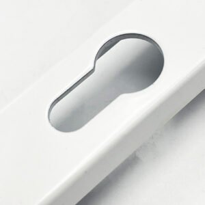 Fab & Fix Farnham Lever Lever UPVC Multipoint Door Handles - Without Snib 68mm PZ Sprung 215mm Screw Centres - Image 5