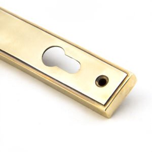 From the Anvil Reeded Lever/Lever Multipoint Door Handles - 92mm PZ Sprung 212mm Screw Centres (LEAD TIME: 2-3 DAYS) - Image 6