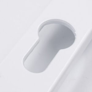 Hoppe Tokyo Lever Lever UPVC Multipoint Door Handles - 92mm PZ Sprung 215mm Screw Centres - Image 7