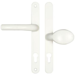 Hoppe Atlanta Lever Moveable Pad UPVC Multipoint Door Handles - 92mm/62mm PZ Sprung 215mm Screw Centres - Image 5
