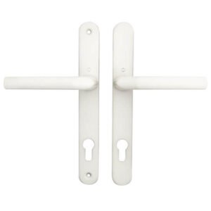 Hoppe Birmingham Sprung Lever Lever UPVC Multipoint Door Handles - 92mm PZ 215mm Screw Centres - Image 5
