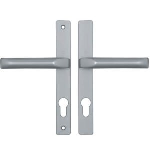 Hoppe London Lever Lever UPVC Multipoint Door Handles - 70mm PZ Unsprung 180mm Screw Centres - Image 3