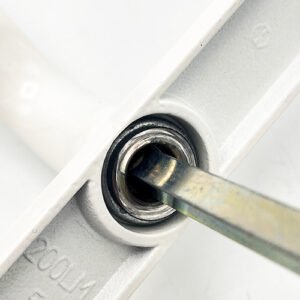 Hoppe London Lever Lever UPVC Multipoint Door Handles - 70mm PZ Unsprung 180mm Screw Centres - Image 7