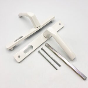 Hoppe London Lever Lever UPVC Multipoint Door Handles - 72mm PZ Unsprung 180mm Screw Centres - Image 5