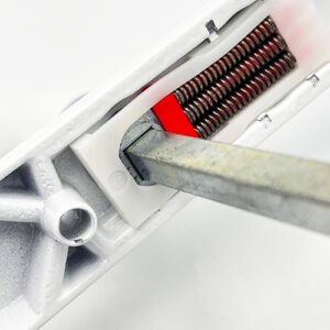 Hoppe Atlanta PAS24 Lever Lever UPVC Multipoint Door Handles - 92mm PZ Unsprung 122mm Screw Centres - Image 6