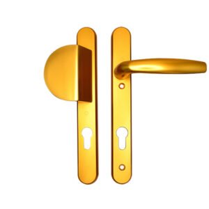 Hoppe Atlanta Lever Fixed Pad UPVC Multipoint Door Handles - 92mm PZ Sprung 122mm Screw Centres - Image 5