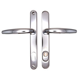 Hoppe Tokyo PAS24 Lever Lever UPVC Multipoint Door Handles - 92mm PZ Sprung 215mm Screw Centres - Image 10