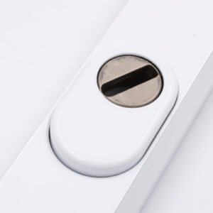 Hoppe Tokyo PAS24 Lever Lever UPVC Multipoint Door Handles - 92mm PZ Sprung 215mm Screw Centres - Image 7