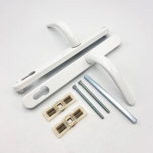 Millenco Lever Lever UPVC Multipoint Door Handles - 117mm PZ Sprung 237mm Screw Centres - Image 4