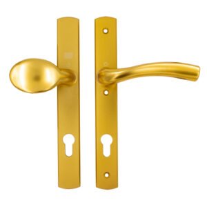 Winkhaus Palladio Lever Fixed Pad UPVC Multipoint Door Handles - 92mm PZ Unsprung 215mm Screw Centres - Image 6