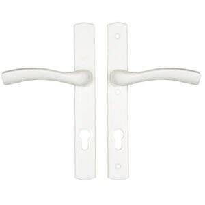 Winkhaus Palladio Lever Lever UPVC Multipoint Door Handles - 92mm PZ Unsprung 215mm Screw Centres - Image 3