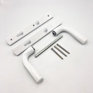 Winkhaus Palladio Lever Lever UPVC Multipoint Door Handles - 92mm PZ Unsprung 215mm Screw Centres - Image 5