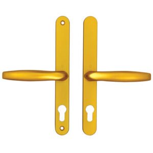 Hoppe/Fullex Lever Lever UPVC Multipoint Door Handles - 68mm PZ Sprung 215mm Screw Centres - Image 3