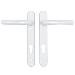 Hoppe Tokyo Lever Lever UPVC Multipoint Door Handles - 92mm PZ Unsprung 122mm Screw Centres - Image 1