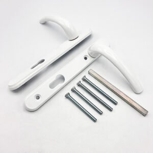 Hoppe Tokyo Lever Lever UPVC Multipoint Door Handles - 92mm PZ Unsprung 122mm Screw Centres - Image 3