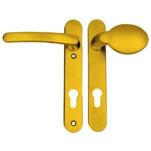 TSS Lever Moveable Pad UPVC Multipoint Door Handles - 92mm PZ Sprung 122mm Screw Centres - Image 10