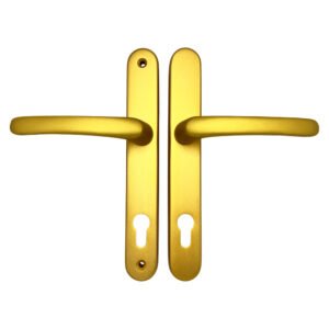 TSS Lever Lever UPVC Multipoint Door Handles - 92mm PZ Sprung 210mm Screw Centres - Image 12