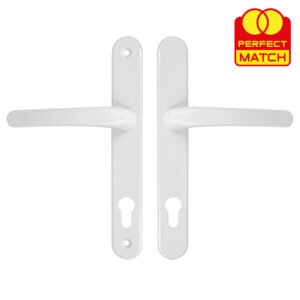 TSS Lever Lever UPVC Multipoint Door Handles - 92mm PZ Sprung 210mm Screw Centres - Image 5