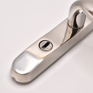 TSS TS007 2 Star Grade 304 Stainless Steel Lever Moveable Pad (Offset) UPVC Multipoint Door Handles - 92/62mm PZ Sprung 210mm Screw Centres - Image 6