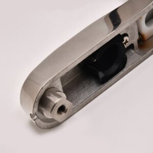 TSS TS007 2 Star Grade 304 Stainless Steel Lever Moveable Pad (Offset) UPVC Multipoint Door Handles - 92/62mm PZ Sprung 210mm Screw Centres - Image 8