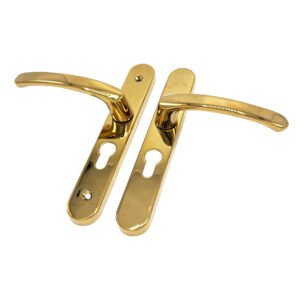 TSS Lever Lever UPVC Multipoint Door Handles - 48mm PZ - Sprung - 160mm Screw Centres - Image 11