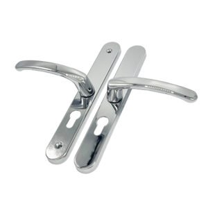 TSS Lever Lever UPVC Multipoint Door Handles - 48mm PZ - Sprung - 200mm Screw Centres - Image 9