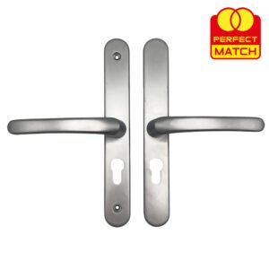 TSS Lever Lever UPVC Multipoint Door Handles - 48mm PZ - Sprung - 200mm Screw Centres - Image 7