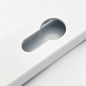 TSS Lever Lever UPVC Multipoint Door Handles - 48mm PZ - Sprung - 215mm Screw Centres - Image 5