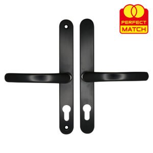 TSS Lever Lever UPVC Multipoint Door Handles - 68mm PZ Sprung 215mm Screw Centres - Image 6