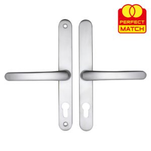 TSS Lever Lever UPVC Multipoint Door Handles - 68mm PZ Sprung 215mm Screw Centres - Image 7