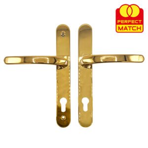 TSS Lever Lever UPVC Multipoint Door Handles - 92mm PZ - Sprung - 200mm Screw Centres - Image 10