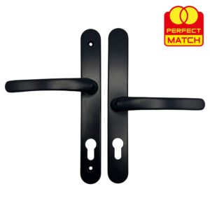 TSS Offset Lever Lever Multipoint Door Handles 92/62mm PZ - Sprung - 200mm Screw Centres - Image 8