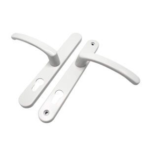 TSS Offset Lever Lever Multipoint Door Handles 92/62mm PZ - Sprung - 200mm Screw Centres - Image 5