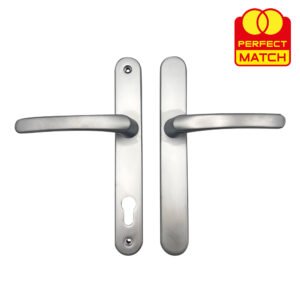 TSS Blank External Lever Lever French Door Multipoint Handles – 92mm PZ Sprung 210mm Screw Centres - Image 9