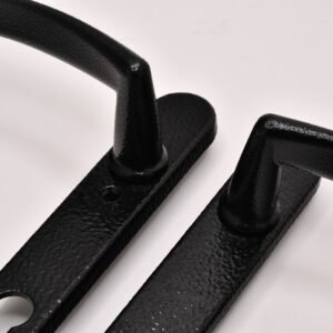 TSS Traditional Style Lever Lever UPVC Multipoint Door Handles - 92mm PZ Sprung 122mm Screw Centres - Image 3