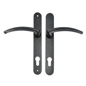TSS Traditional Style Lever Lever UPVC Multipoint Door Handles - 92mm PZ Sprung 210mm Screw Centres - Image 4